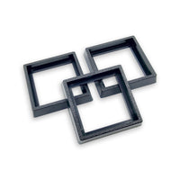 25–30mm Square Base Adapters | Injection Moulded | No Rebasing Required | Fits Popular Fantasy Miniatures