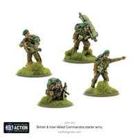 Bolt Action British & Inter-Allied Commandos Starter Army Warlord Games