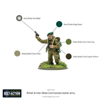 Bolt Action British & Inter-Allied Commandos Starter Army Warlord Games