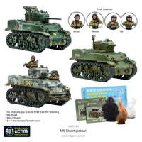 Bolt Action US M5 Stuart Platoon Warlord Games