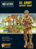 Bolt Action US Army Support Group (HQ, Mortar & MMG) Warlord Games