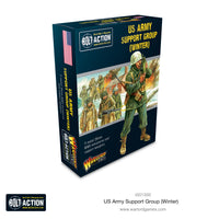 Bolt Action US Army Winter Support Group (HQ, Mortar & MMG) Warlord Games