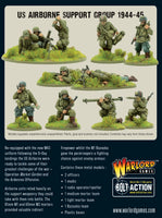 Bolt Action US Airborne Support group ('44-'45) (HQ, Mortar & MMG) Warlord Games