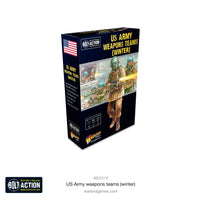 Bolt Action US Army Winter Weapons Teams Warlord Games