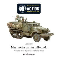 Bolt Action US M21 Mortar Carrier  Warlord Games