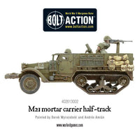 Bolt Action US M21 Mortar Carrier  Warlord Games