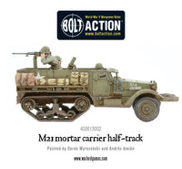 Bolt Action US M21 Mortar Carrier  Warlord Games