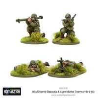 Bolt Action US Airborne Bazooka & light mortar teams (1944-45) Warlord Games