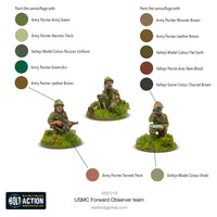Bolt Action US Marine Corps Forward Observer Team Warlord Games