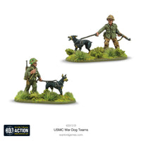 Bolt Action US Marine Corps War Dog Teams Warlord Games