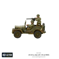 Bolt Action US Army Jeep with 30 Cal MMG Warlord Games