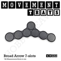 40mm Movement Trays for 28mm Miniatures | Tabletop Wargames Compatible | Full Range