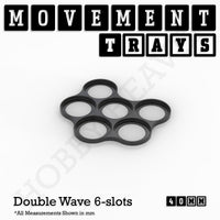 40mm Movement Trays for 28mm Miniatures | Tabletop Wargames Compatible | Full Range