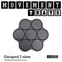 40mm Movement Trays for 28mm Miniatures | Tabletop Wargames Compatible | Full Range