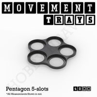 40mm Movement Trays for 28mm Miniatures | Tabletop Wargames Compatible | Full Range