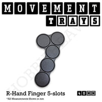 40mm Movement Trays for 28mm Miniatures | Tabletop Wargames Compatible | Full Range