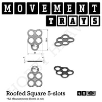40mm Movement Trays for 28mm Miniatures | Tabletop Wargames Compatible | Full Range