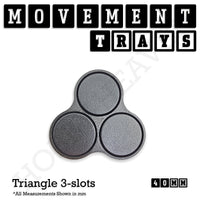 40mm Movement Trays for 28mm Miniatures | Tabletop Wargames Compatible | Full Range