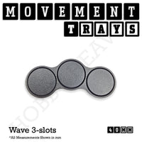 40mm Movement Trays for 28mm Miniatures | Tabletop Wargames Compatible | Full Range
