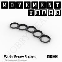 40mm Movement Trays for 28mm Miniatures | Tabletop Wargames Compatible | Full Range