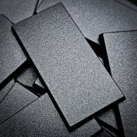 60x30mm Rectangle Plain Plastic Bases - Hobby Heaven