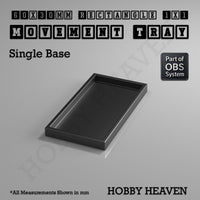 Rectangle Movement Trays | Cavalry & Monsters | 50×25-100×60mm | OBS System