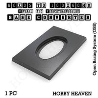 Wargaming Oval to Rectangle Base Converters – Tabletop Games | 3D Printed Tabletop Accessories