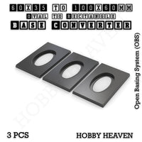 Wargaming Oval to Rectangle Base Converters – Tabletop Games | 3D Printed Tabletop Accessories