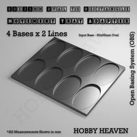 Oval to Rectangle Movement Tray Adapters