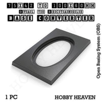 Wargaming Oval to Rectangle Base Converters – Tabletop Games | 3D Printed Tabletop Accessories