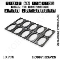 Wargaming Oval to Rectangle Base Converters – Tabletop Games | 3D Printed Tabletop Accessories