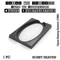 Wargaming Oval to Rectangle Base Converters – Tabletop Games | 3D Printed Tabletop Accessories