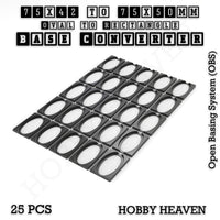 Wargaming Oval to Rectangle Base Converters – Tabletop Games | 3D Printed Tabletop Accessories