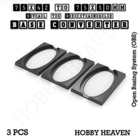 Wargaming Oval to Rectangle Base Converters – Tabletop Games | 3D Printed Tabletop Accessories