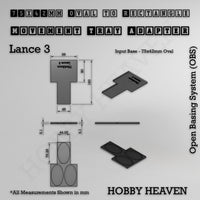 Oval to Rectangle Movement Tray Adapters