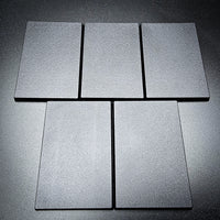 50x75mm | 75x50mm Rectangular Plain Plastic Bases | Versatile Miniature Stands