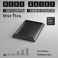 Hero Bases Display Extenders | Squares and Rectangles | Convert Gaming Bases to Display Bases & Plinths