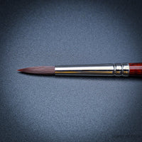 Pro Arte Acrylix Series 202 Round Brush – Synthetic Brush for Acrylic & Oil Painting