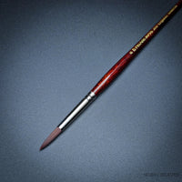 Pro Arte Acrylix Series 202 Round Brush – Synthetic Brush for Acrylic & Oil Painting