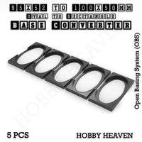 Wargaming Oval to Rectangle Base Converters – Tabletop Games | 3D Printed Tabletop Accessories