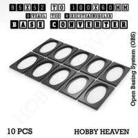 Wargaming Oval to Rectangle Base Converters – Tabletop Games | 3D Printed Tabletop Accessories