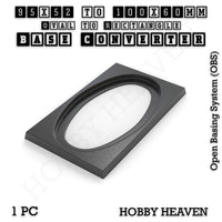 Wargaming Oval to Rectangle Base Converters – Tabletop Games | 3D Printed Tabletop Accessories