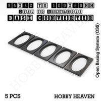 Wargaming Oval to Rectangle Base Converters – Tabletop Games | 3D Printed Tabletop Accessories
