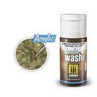 AMMO by MIG Brown Wash for Dark Yellow Acrylic Wash MIG700 - Hobby Heaven