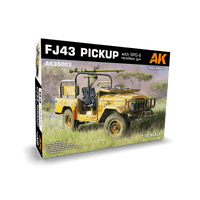 AK Interactive FJ43 Pickup With SPG-9 Recoiless Gun 1/35 AK35003 - Hobby Heaven