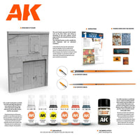 AK Interactive All in One Set Box 1 Charvins Façade AK8252 - Hobby Heaven