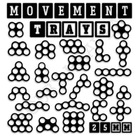 25mm Movement Trays for Tabletop Games | Waargaming | Full Range