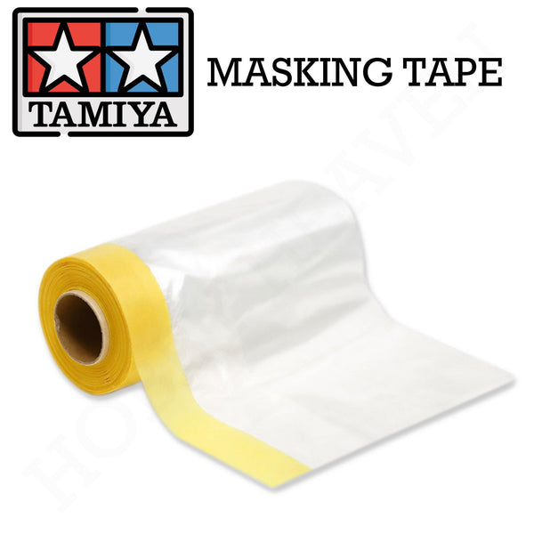 Tamiya Masking Tape With Plastic Sheeting 150mm 87203 - Hobby Heaven