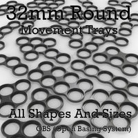 32mm Movement Trays for Tabletop Games | Compatible with Popular Miniatures | Full Range