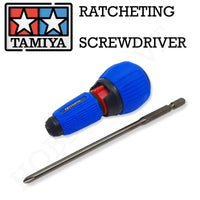 Tamiya Ratcheting Screwdriver Pr W Bit L 74152 - Hobby Heaven